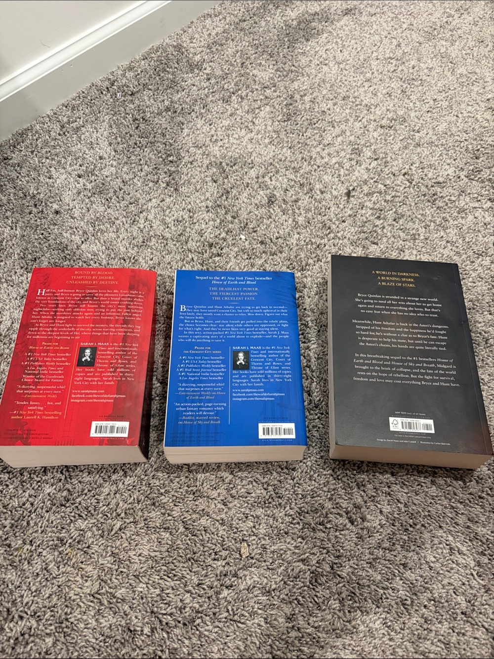 NEW Crescent City Set of 3 Books by Sarah J. Maas in Paperback - Picture 2 of 2